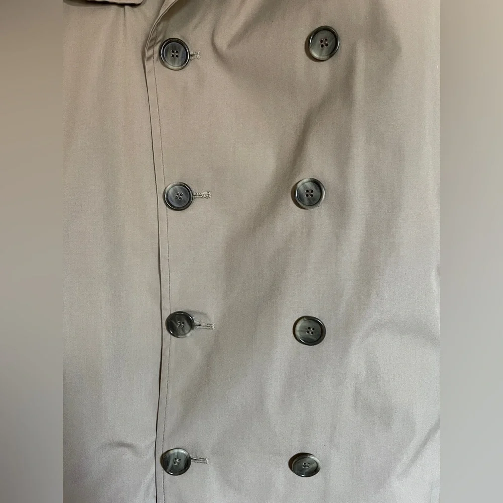 London Fog Maincoat Lined Men’s 44 Regular Tan. Very Good Condition. Vintage! - Picture 5 of 15